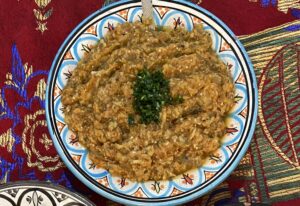Zaalouk w Marrakeszu.