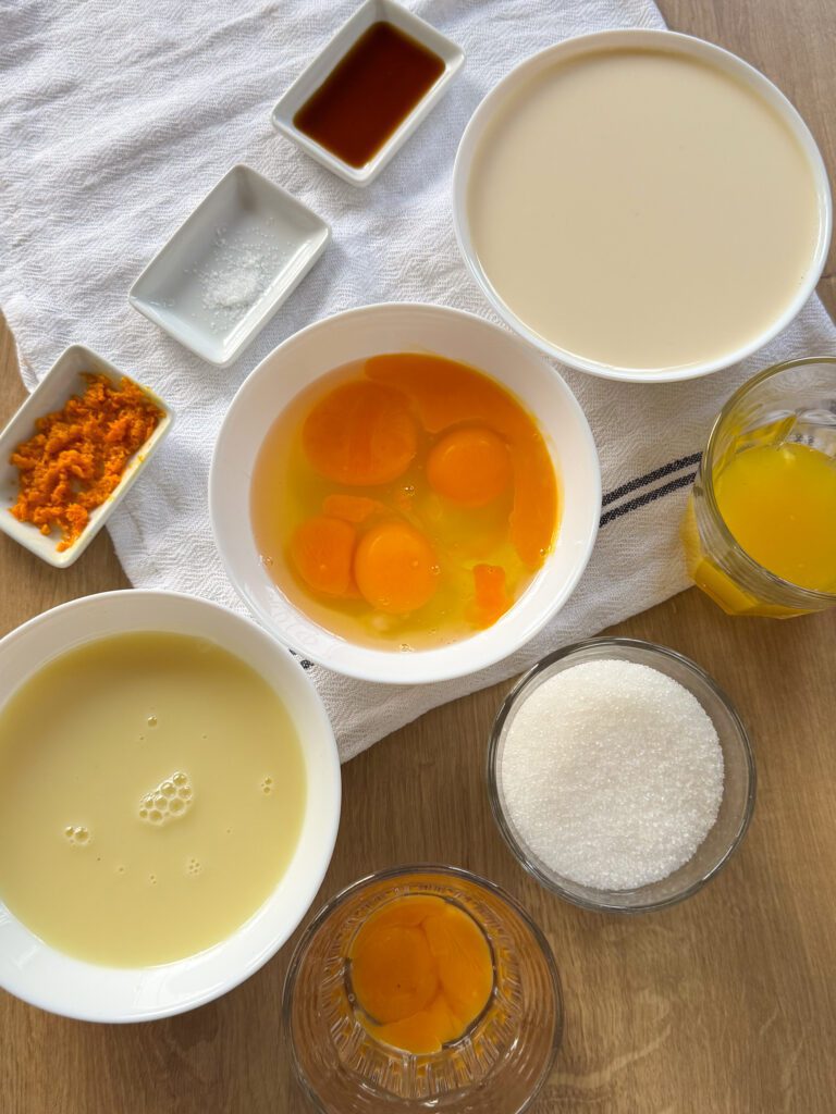 Składniki na Flan Mexicano - Odkryj przepis na meksykański flan – kremowy deser z karmelowym sosem, idealny na każdą okazję. Prosty, pyszny i pełen smaku!