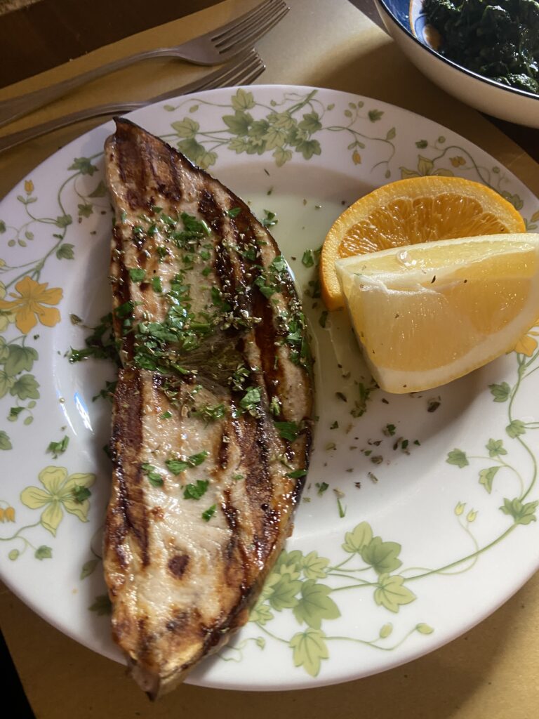 miecznik w Antica trattoria pizzeria Enzo